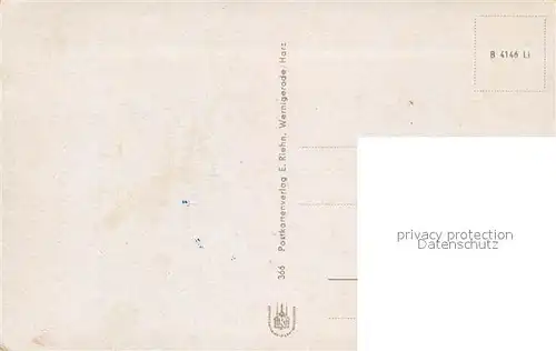 AK / Ansichtskarte Wernigerode_Harz Waldgasthaus Christianental Wernigerode Harz