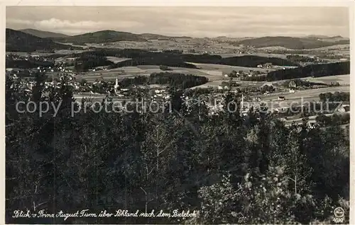 AK / Ansichtskarte Sohland_Spree Panorama vom Prinz August Turm  Sohland_Spree