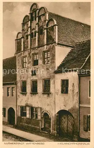 AK / Ansichtskarte Wittenberg_Lutherstadt Melanchthonhaus Wittenberg_Lutherstadt