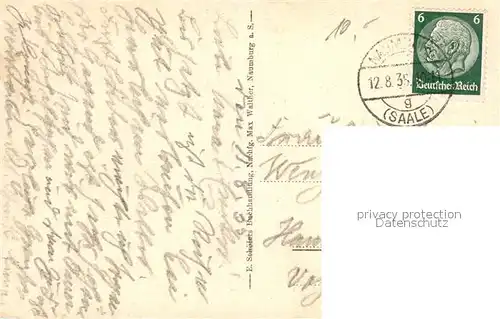 AK / Ansichtskarte Naumburg_Saale Wenzelkirche  Naumburg_Saale