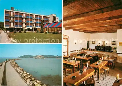 AK / Ansichtskarte Zamardi Szantod Koeroeshegy Hotel Restaurant Zamardi
