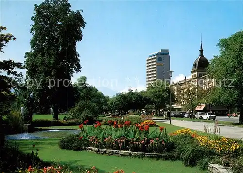 AK / Ansichtskarte Interlaken_BE Hotel Metropol Grand Hotel Park Interlaken_BE