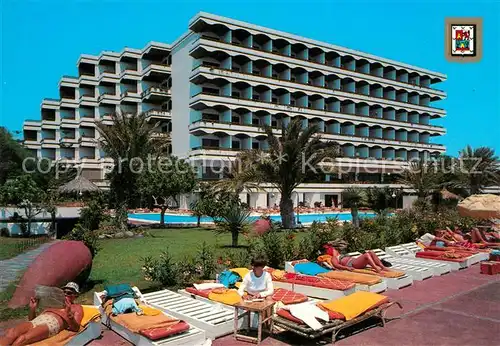 AK / Ansichtskarte Maspalomas Hotel Faro Swimming Pool Maspalomas