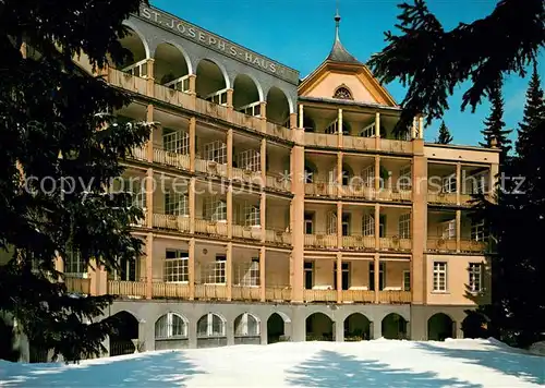 AK / Ansichtskarte Davos_Platz_GR St Josephshaus Davos_Platz_GR