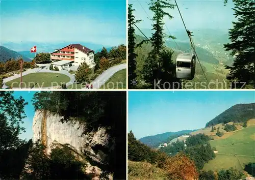 AK / Ansichtskarte Reigoldswil Hotel Wasserfallenhof Bergbahn Landschaftspanorama Reigoldswil