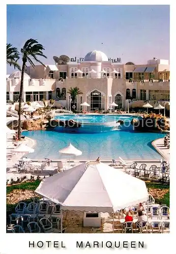 AK / Ansichtskarte Djerba Hotel Mariqueen Swimming Pool Djerba