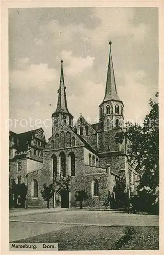 AK / Ansichtskarte Merseburg_Saale Dom Merseburg_Saale