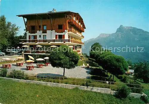 AK / Ansichtskarte Combloux Hotel Restaurant Plein Soleil Combloux