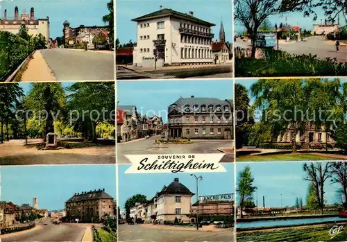 AK / Ansichtskarte Schiltigheim Caisse d`Epargne Hoteld de Ville  Schiltigheim