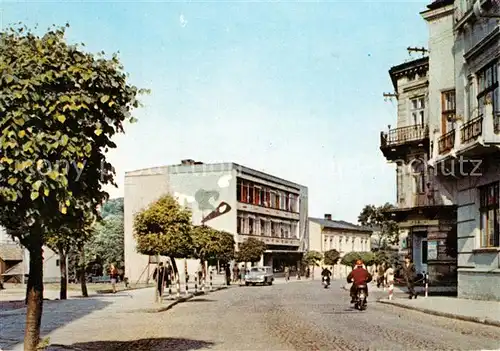 AK / Ansichtskarte Sanok Strassenpartie Sanok