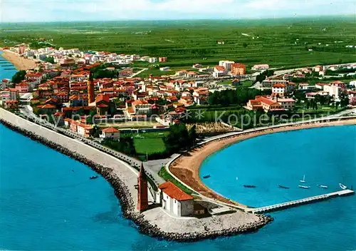 AK / Ansichtskarte Caorle_Venezia Fliegeraufnahme Caorle_Venezia