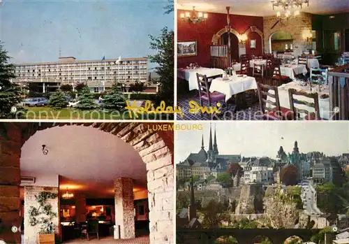 AK / Ansichtskarte Luxembourg_Luxemburg Hotel Holiday Inn Luxembourg Luxemburg
