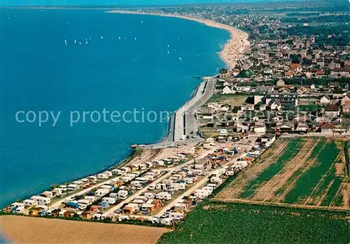 AK / Ansichtskarte Lion sur Mer Fliegeraufnahme Lion sur Mer