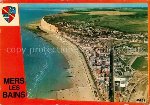 AK / Ansichtskarte Mers les Bains Fliegeraufnahme Mers les Bains