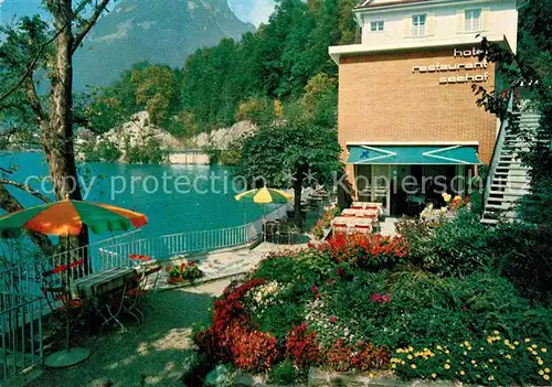 AK / Ansichtskarte Gersau_Vierwaldstaettersee Hotel Restaurant Seehof Gersau_Vierwaldstaettersee