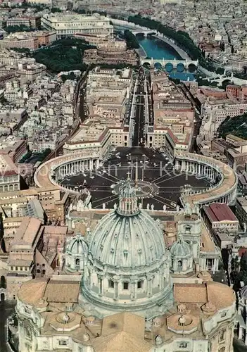 AK / Ansichtskarte Citta_Del_Vaticano Fliegeraufnahme Citta_Del_Vaticano