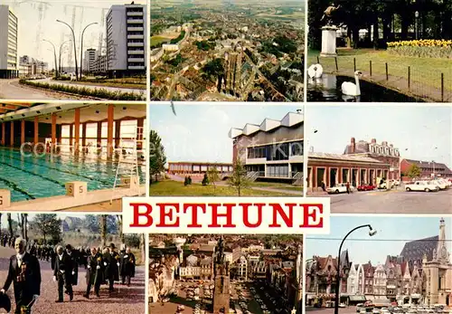 AK / Ansichtskarte Bethune Stadtansichten Festzug Bethune