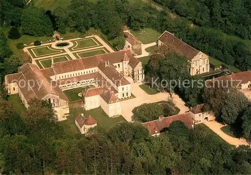 AK / Ansichtskarte Marmagne_Cote d_Or Abbaye de Fontenay Fliegeraufnahme Marmagne_Cote d_Or