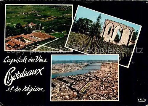 AK / Ansichtskarte Bordeaux Capitale des Vins  Bordeaux