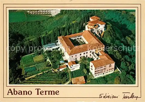 AK / Ansichtskarte Abano_Terme Fliegeraufnahme Monastero Benedttino Abano Terme