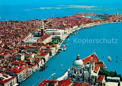 AK / Ansichtskarte Venezia_Venedig Fliegeraufnahme Venezia Venedig
