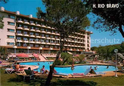 AK / Ansichtskarte Playa_de_Palma_Mallorca Hotel Rio Bravo Playa_de_Palma_Mallorca