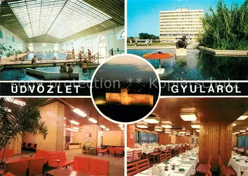 AK / Ansichtskarte Gyula Hotel Gyularol Gyula
