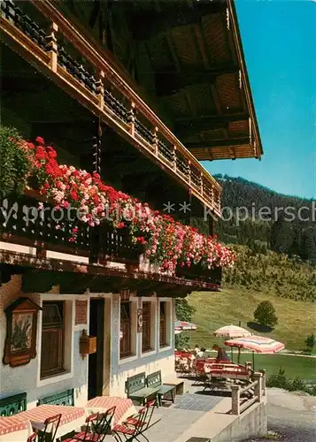 AK / Ansichtskarte Oberaudorf Alpengasthof zum feurigen Tatzelwurm Oberaudorf