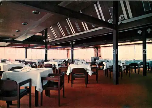 AK / Ansichtskarte L_Aquila Hotel Duca Degli Abruzzi Restaurant L_Aquila