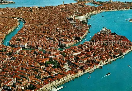 AK / Ansichtskarte Venezia_Venedig Fliegeraufnahme Venezia Venedig