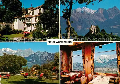 AK / Ansichtskarte Bad_Ragaz Hotel Restaurant Wartenstein Bad_Ragaz