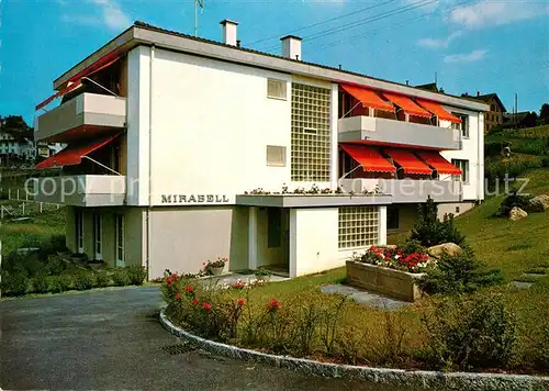 AK / Ansichtskarte Weggis_Vierwaldstaettersee Haus Mirabell Weggis_Vierwaldstaettersee