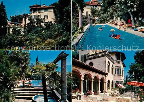 AK / Ansichtskarte Castagnola Cassarate Albergo Garni Aniro Castagnola Cassarate