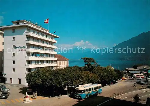 AK / Ansichtskarte Locarno_TI Hotel Garni Rondinella Locarno_TI