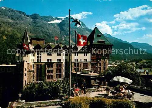 AK / Ansichtskarte St_Moritz_Bad_GR Palace Hotel Piz Rosatsch St_Moritz_Bad_GR