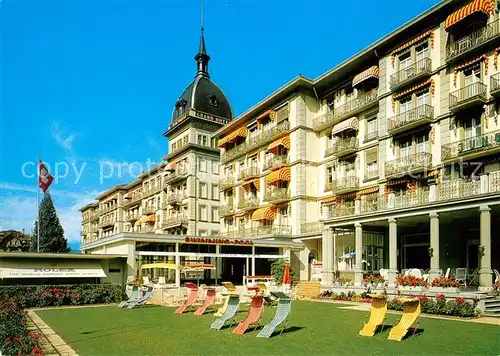 AK / Ansichtskarte Interlaken_BE Grand Hotels Victoria Jungfrau Interlaken_BE