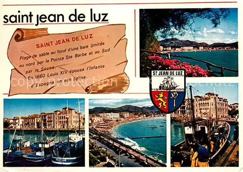 AK / Ansichtskarte Saint Jean de Luz Hafen  Saint Jean de Luz