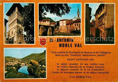 AK / Ansichtskarte Saint Antonin de Lacalm Stadtansichten Saint Antonin de Lacalm