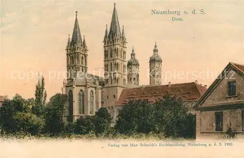 AK / Ansichtskarte Naumburg_Saale Dom Naumburg_Saale
