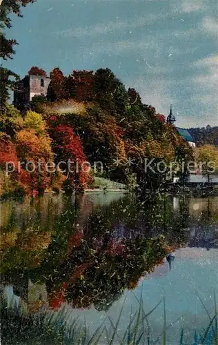 AK / Ansichtskarte Tharandt Schlossruine Tharandt