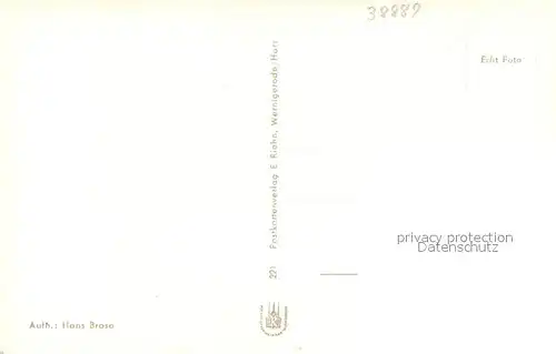 AK / Ansichtskarte Blankenburg_Harz Obere Traenkestrasse Blankenburg_Harz