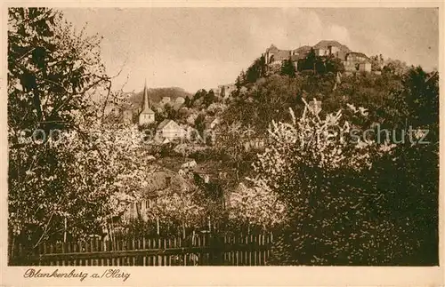 AK / Ansichtskarte Blankenburg_Harz Schloss Blankenburg_Harz