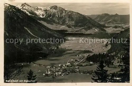 AK / Ansichtskarte Bayrischzell mit Alpspitze Bayrischzell