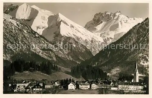 AK / Ansichtskarte Oberstdorf Panorama Oberstdorf