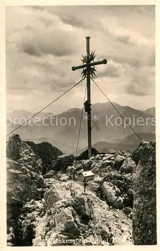AK / Ansichtskarte Tegernsee Blankenstein Gipfelkreuz Tegernsee
