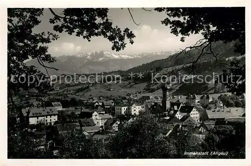AK / Ansichtskarte Immenstadt_Allgaeu Panorama Immenstadt_Allgaeu