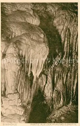 AK / Ansichtskarte Streitberg_Oberfranken Binghoehle Partie aus der Phantasiegrotte Streitberg Oberfranken