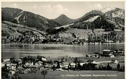 AK / Ansichtskarte Bad_Wiessee Partie am Tegernsee Bad_Wiessee