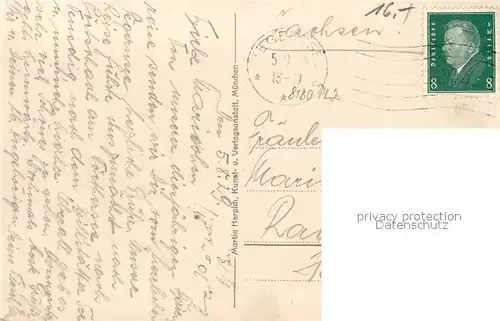 AK / Ansichtskarte Tegernsee mit Hirschberg und Kampen Tegernsee