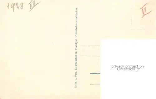 AK / Ansichtskarte Mittenwald_Bayern Ferchensee Mittenwald Bayern